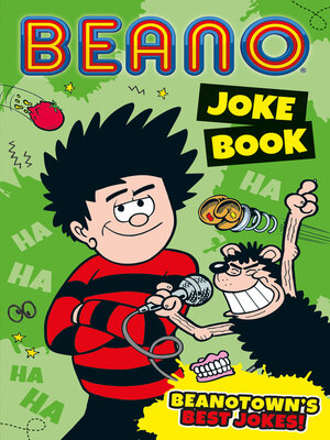 cover image of Beano Joke Book